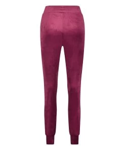 Joggingbroek Velours - Rood 11 Joggingbroek Velours - Rood -Lingerie Verkoop 200342 6