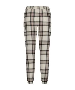 Petite Pyjamabroek Twill Check - Beige 11 Petite Pyjamabroek Twill Check - Beige -Lingerie Verkoop 200364 6