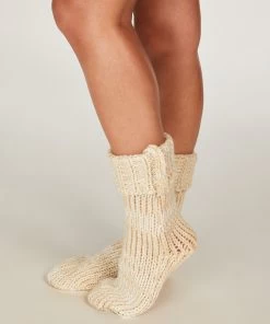 Gebreide Sokken - Beige