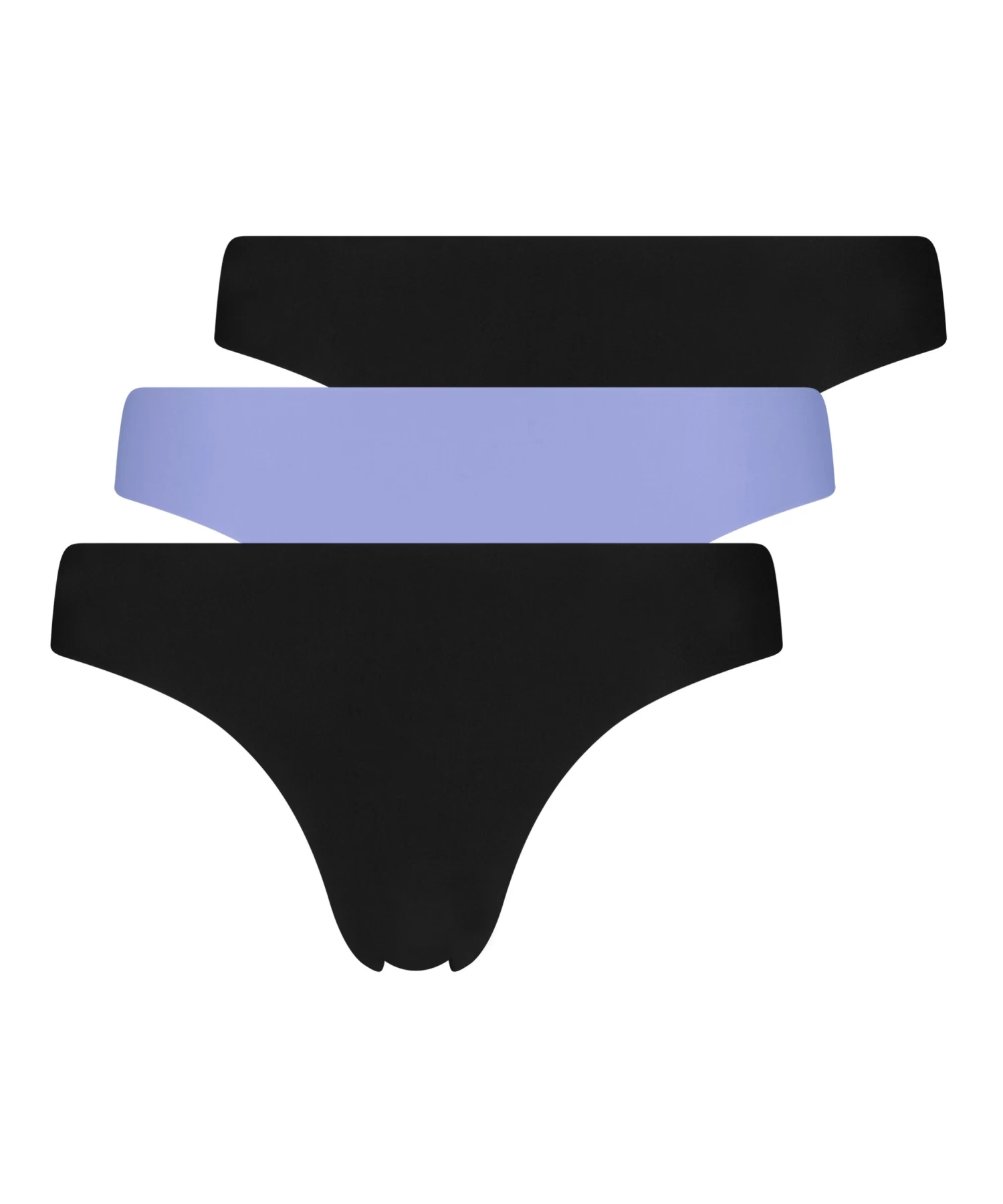 3-Pack Invisible Brazilian Fishnet - Zwart 6 3-Pack Invisible Brazilian Fishnet - Zwart - Afbeelding 4