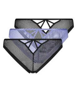 3-Pack Invisible Brazilian Fishnet - Zwart 11 3-Pack Invisible Brazilian Fishnet - Zwart -Lingerie Verkoop 200827 6