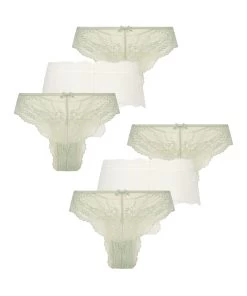 6-Pack Boxer Vikki - Wit -Lingerie Verkoop 200838 5
