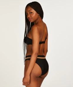 Niet-voorgevormde Beugel Bikinitop Belize - Zwart -Lingerie Verkoop 200874 4