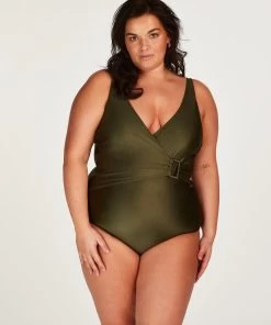 Badpak Crete - Groen -Lingerie Verkoop 200893 12