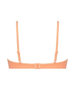 Niet-voorgevormde Beugel Bikinitop Gili Rib - Oranje -Lingerie Verkoop 200901 6