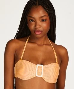 Bandeau Bikinitop Riviera - Oranje