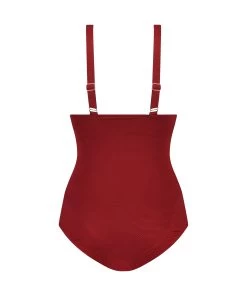 Badpak Scallop - Rood -Lingerie Verkoop 200924 6
