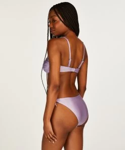 Niet-voorgevormde Beugel Bikinitop Aruba - Paars -Lingerie Verkoop 200926 4