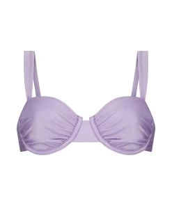 Niet-voorgevormde Beugel Bikinitop Aruba - Paars -Lingerie Verkoop 200926 5