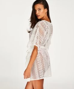 Strandjurk - Wit -Lingerie Verkoop 200933 4