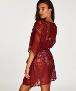 Strandjurk - Rood -Lingerie Verkoop 200934 4