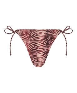 Hoog Uitgesneden Bikinibroekje Brazil - Rood -Lingerie Verkoop 200936 6