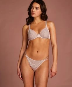 Niet-voorgevormde Beugel Bh Leni - Paars 10 Niet-voorgevormde Beugel Bh Leni - Paars -Lingerie Verkoop 200968 3