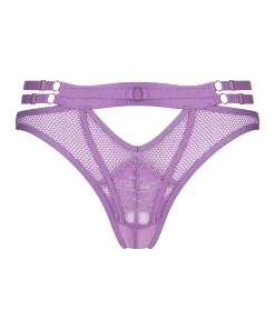 Brazilian Met Open Kruis Pleasure - Paars -Lingerie Verkoop 200989 5