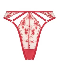 Hoog Uitgesneden Brazilian Indulgence - Rood -Lingerie Verkoop 201001 5