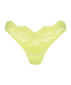 Hoog Uitgesneden String Blaise - Geel -Lingerie Verkoop 201155 5