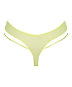 Hoog Uitgesneden String Blaise - Geel -Lingerie Verkoop 201155 6