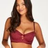 Voorgevormde Longline Beugel Bh LouLou - Rood -Lingerie Verkoop 201173 1