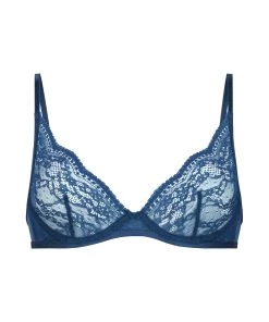 Niet-voorgevormde Beugel Bh Isabelle - Blauw -Lingerie Verkoop 201204 5