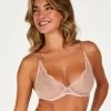 Niet-voorgevormde Beugel Bh Isabelle - Roze 2 Niet-voorgevormde Beugel Bh Isabelle - Roze -Lingerie Verkoop 201212 1