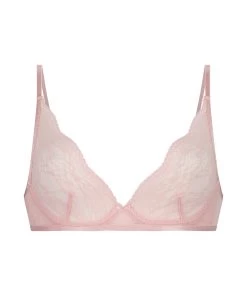 Niet-voorgevormde Beugel Bh Isabelle - Roze -Lingerie Verkoop 201212 5
