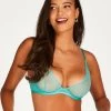 Niet-voorgevormde Beugel Bh Isabelle - Groen -Lingerie Verkoop 201216 1