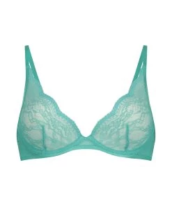 Niet-voorgevormde Beugel Bh Isabelle - Groen -Lingerie Verkoop 201216 5