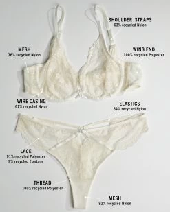 Niet-voorgevormde Beugel Bh Wies - Wit -Lingerie Verkoop 201220 16