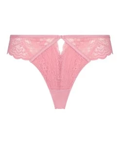 Hoog Uitgesneden String Wies - Roze 10 Hoog Uitgesneden String Wies - Roze -Lingerie Verkoop 201225 5