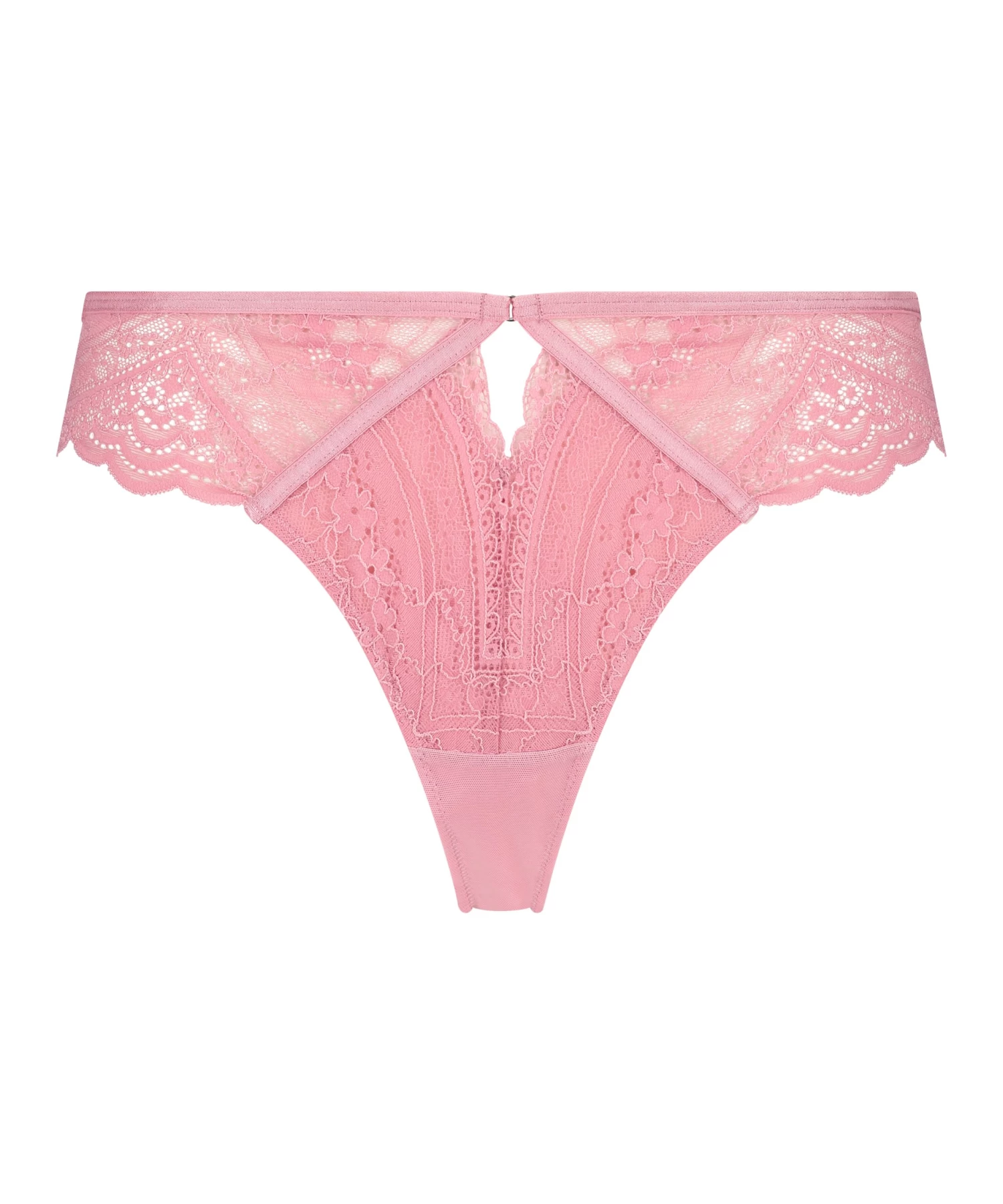 Hoog Uitgesneden String Wies - Roze 6 Hoog Uitgesneden String Wies - Roze - Afbeelding 4