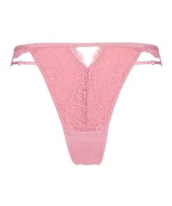 Hoog Uitgesneden Brazilian Wies - Roze -Lingerie Verkoop 201226 5