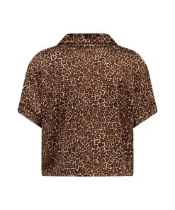 Velours Jacket - Bruin -Lingerie Verkoop 201689 6