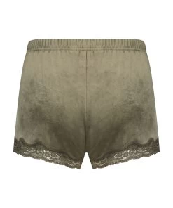 Shorts Velours Lace - Groen -Lingerie Verkoop 201693 6