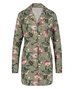 Nachthemd Menshirt Jersey - Groen -Lingerie Verkoop 201710 5