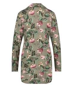 Nachthemd Menshirt Jersey - Groen -Lingerie Verkoop 201710 6