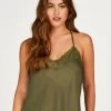 Cami Top Satin - Groen -Lingerie Verkoop 201714 1