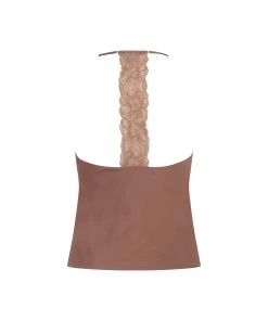 Cami Top Satin - Bruin -Lingerie Verkoop 201716 6