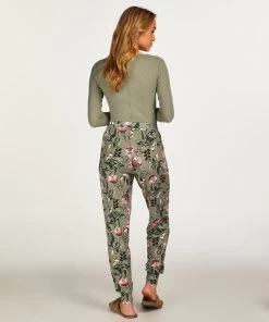 Petite Pyjamabroek Jersey - Groen -Lingerie Verkoop 201720 4