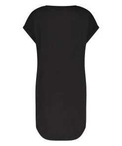 Nachthemd Ronde Hals - Zwart -Lingerie Verkoop 201723 6