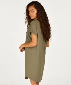 Nachthemd Ronde Hals - Groen -Lingerie Verkoop 201742 4