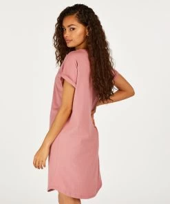 Nachthemd Ronde Hals - Roze -Lingerie Verkoop 201753 4