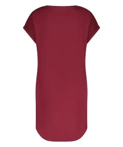 Nachthemd Ronde Hals - Rood -Lingerie Verkoop 201760 6