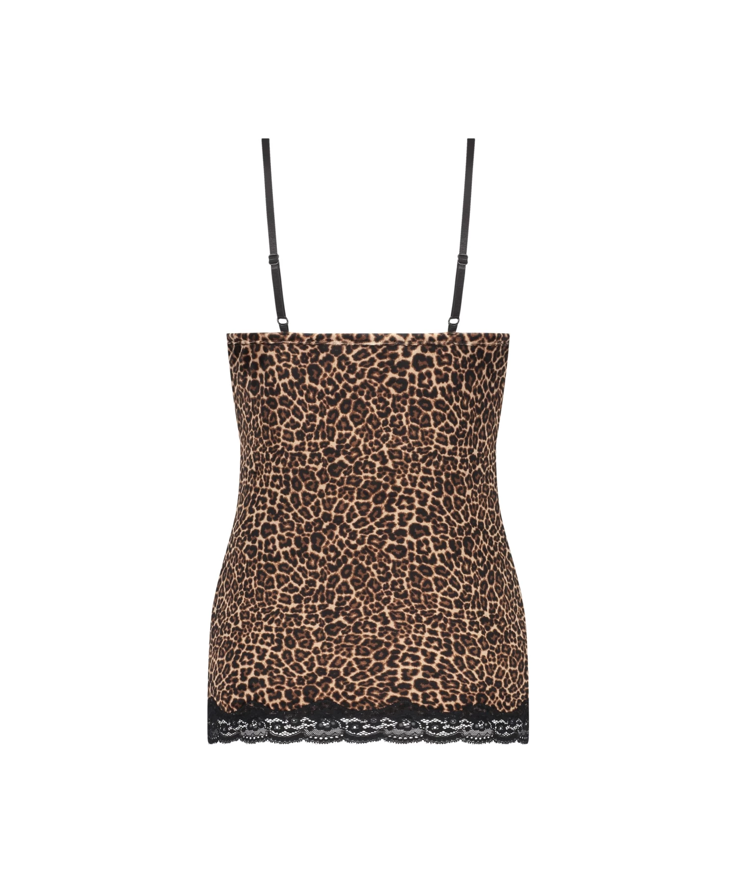 Cami Velours Lace - Zwart 8 Cami Velours Lace - Zwart - Afbeelding 6