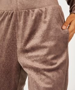 Joggingbroek Velours - Bruin -Lingerie Verkoop 201782 2