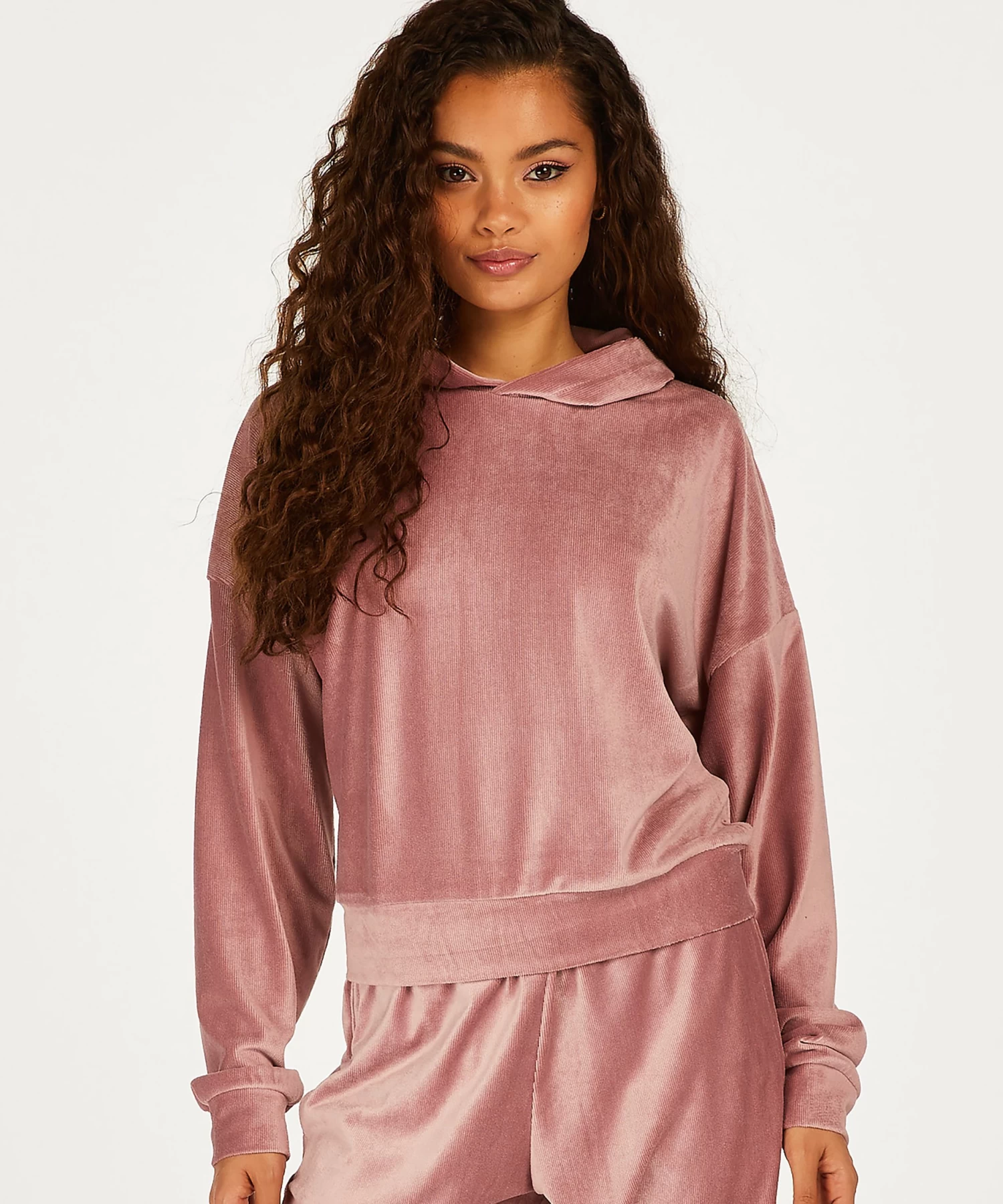Top Velours - Roze 3 Top Velours - Roze