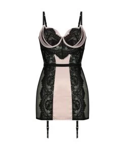 Voorgevormde Beugel Slipdress Daan - Zwart 10 Voorgevormde Beugel Slipdress Daan - Zwart -Lingerie Verkoop 201822 5