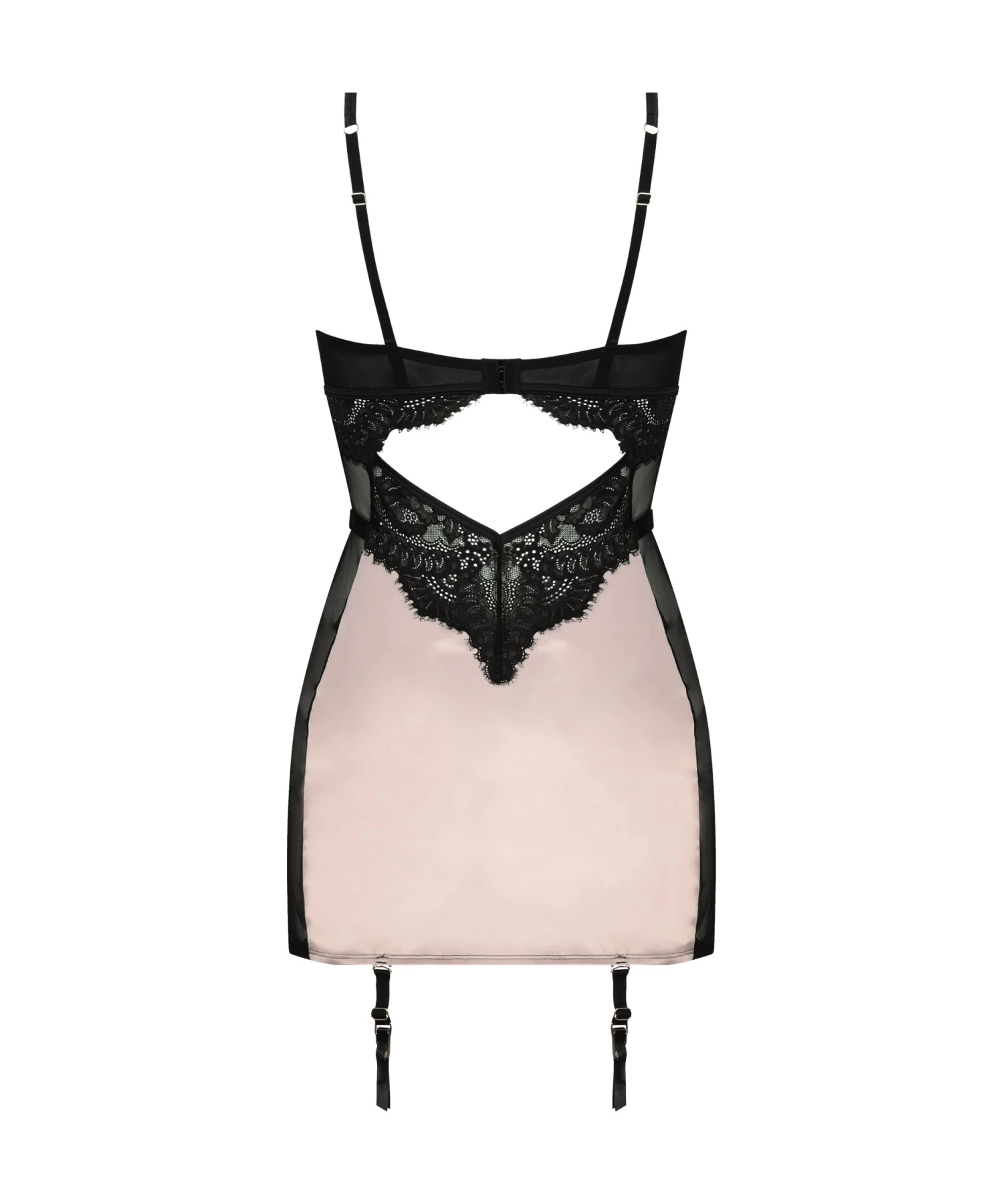 Voorgevormde Beugel Slipdress Daan - Zwart 7 Voorgevormde Beugel Slipdress Daan - Zwart - Afbeelding 5