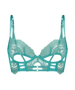 Niet-voorgevormde Longline Beugel Bh Monet - Groen -Lingerie Verkoop 202036 5