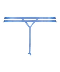 Hoog Uitgesneden String Pleasure - Blauw -Lingerie Verkoop 202041 6