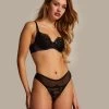 Hoog Uitgesneden String Jacqueline - Zwart 2 Hoog Uitgesneden String Jacqueline - Zwart -Lingerie Verkoop 202049 1